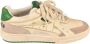 Palm Angels Groene Sneakers Regular Fit Geschikt voor Alle Temperaturen 100% Leer Green Heren - Thumbnail 13