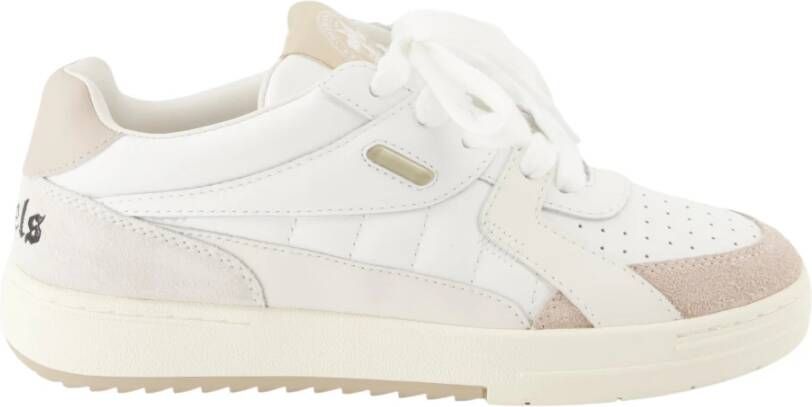 Palm Angels Beige Sneakers Regular Fit Geschikt voor alle temperaturen 100% leer Beige Dames