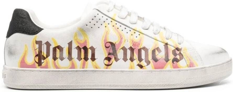 Palm Angels Palm One sneaker van leer met logo