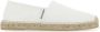 Palm Angels Witte canvas espadrilles White Heren - Thumbnail 1