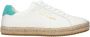Palm Angels Witte Leren Lage Sneakers - Thumbnail 1