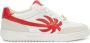 Palm Angels Witte Leren Sneakers met Palmboom Motief Multicolor Heren - Thumbnail 1