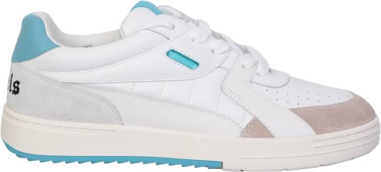 Palm Angels Witte Sneakers Geïnspireerd op Amerikaanse College Stijl