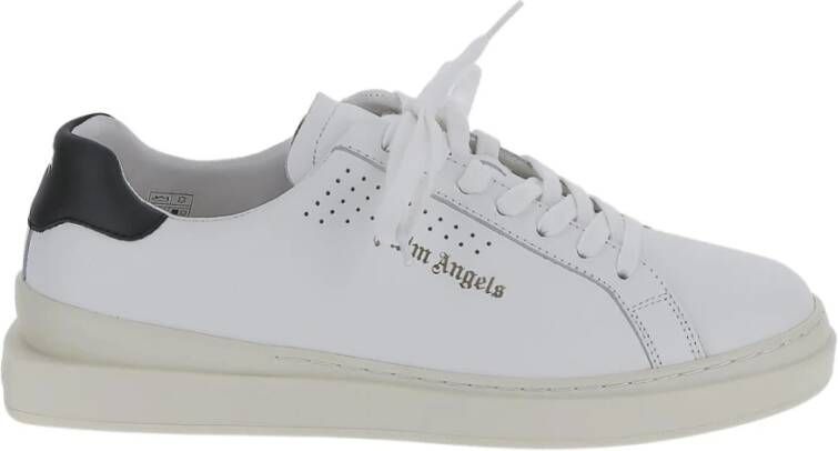 Palm Angels Witte Sneakers Klassiek Model White Heren
