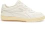 Palm Angels Witte universiteits veterschoenen van leer Wit Heren - Thumbnail 1