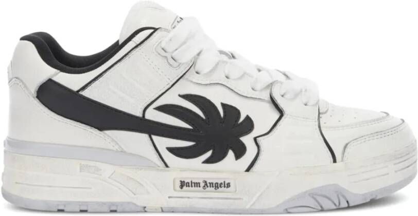 Palm Angels Witte Venice Worn Out Sneakers