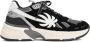 Palm Angels Zwarte Leren Runner Sneakers Black Heren - Thumbnail 1