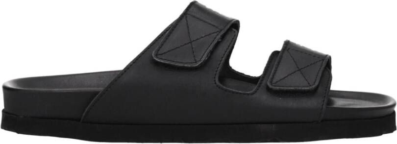 Palm Angels Stijlvolle Flip Flops en Sliders voor Heren Black Heren