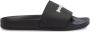 Palm Angels Slippers & Mules Dames Essential Logo Slider Zwart in zwart - Thumbnail 12