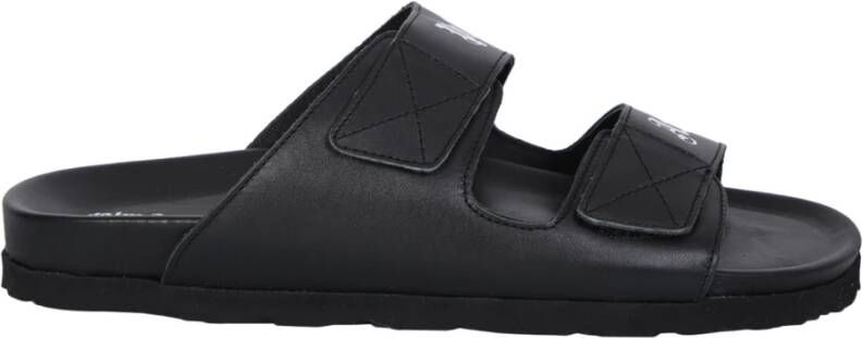 Palm Angels Stijlvolle Flip Flops en Sliders voor Heren Black Heren