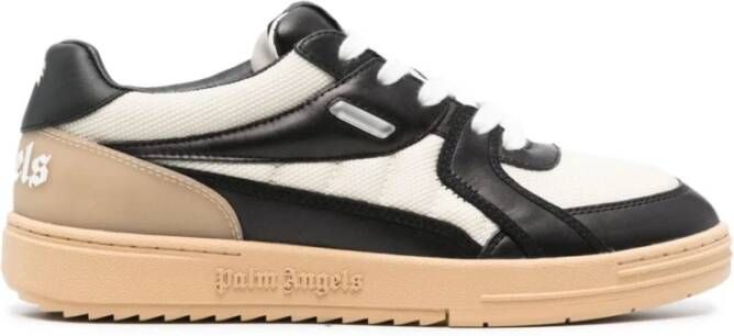 Palm Angels Zwarte Sneakers met Palm University LT New York Zwart Heren