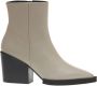 Paloma Barceló Beige Enkellaarzen van Texaans Leer Beige Dames - Thumbnail 1