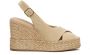 Paloma Barceló Beige Suède Lucie Sandalen - Thumbnail 1