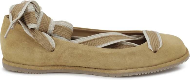 Paloma Barceló Bruine Ballerina Sandalen