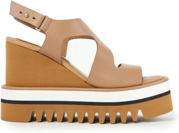Paloma Barceló Bruine Sandalen