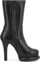 Paloma Barceló Napa Laarzen 12cm Hak Black Dames - Thumbnail 10