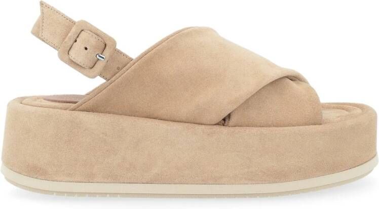 Paloma Barceló Fijne Suede Corda Sandalen