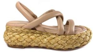 Paloma Barceló Flat Sandals Beige Dames