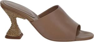 Paloma Barceló Heeled Mules Bruin Dames