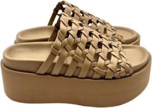 Paloma Barceló Heeled Mules Bruin Dames