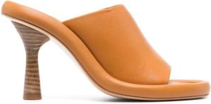 Paloma Barceló Heeled Mules Oranje Dames