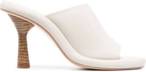 Paloma Barceló Heeled Mules Wit Dames
