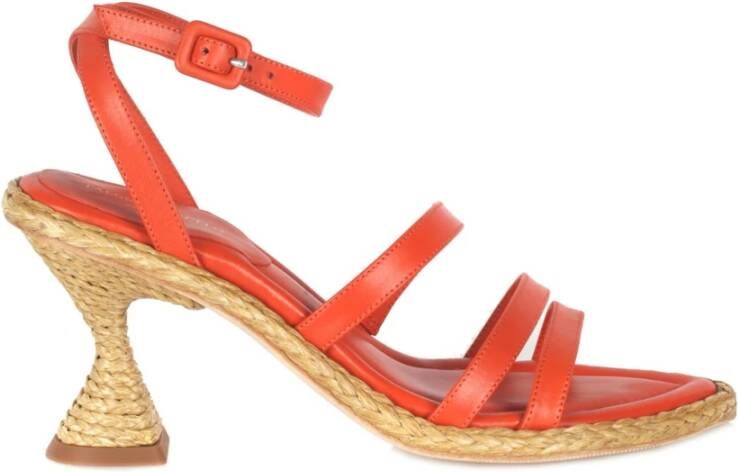Paloma Barceló High Heel Sandals Orange Dames