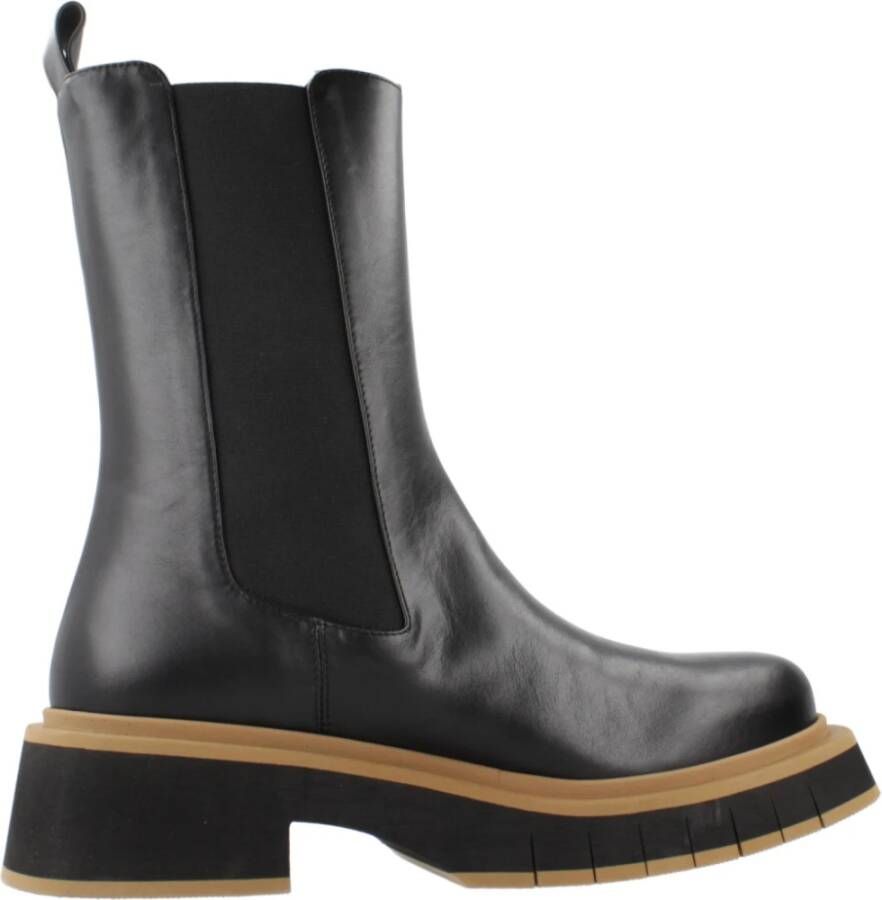 Paloma Barceló Faye Laarzen 5cm Hak Black Dames - Foto 3