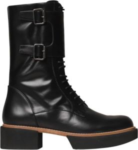Paloma Barceló Lace-up Boots Zwart Dames
