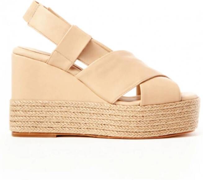 Paloma Barceló Livy Plateau Sandalen in Jute
