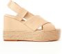 Paloma Barceló Livy Plateau Sandalen in Jute - Thumbnail 1