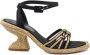 Paloma Barceló Moderne Espadrille Hoge Hak Sandalen - Thumbnail 1