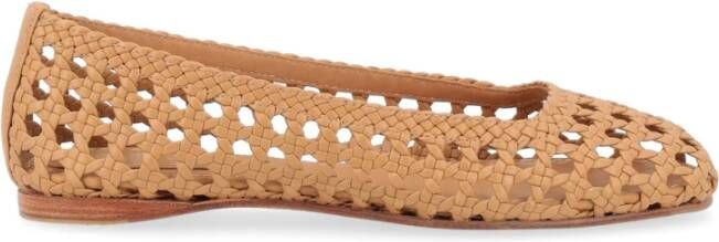 Paloma Barceló Nappa Camel Shell Schoenen