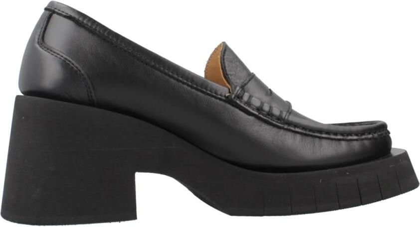 Paloma Barceló Leren Mocassin Loafers