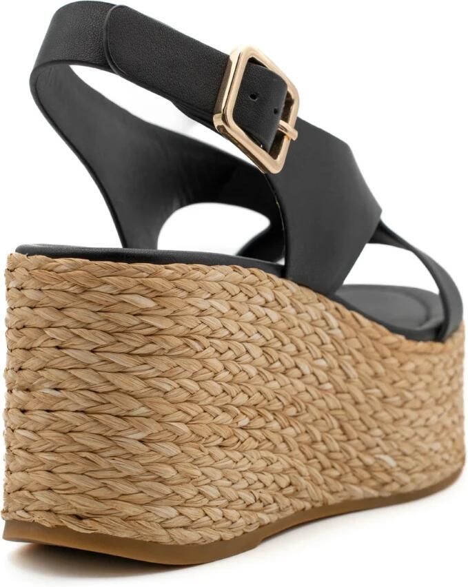 Paloma Barceló Raffia Wedge Sandal - Foto 3