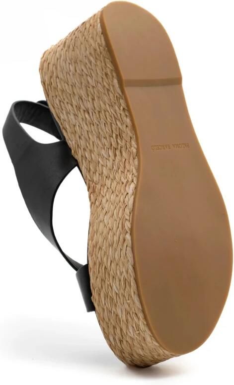 Paloma Barceló Raffia Wedge Sandal - Foto 5