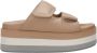 Paloma Barceló Persa Slipper Sandalen met Velcro Straps - Thumbnail 1