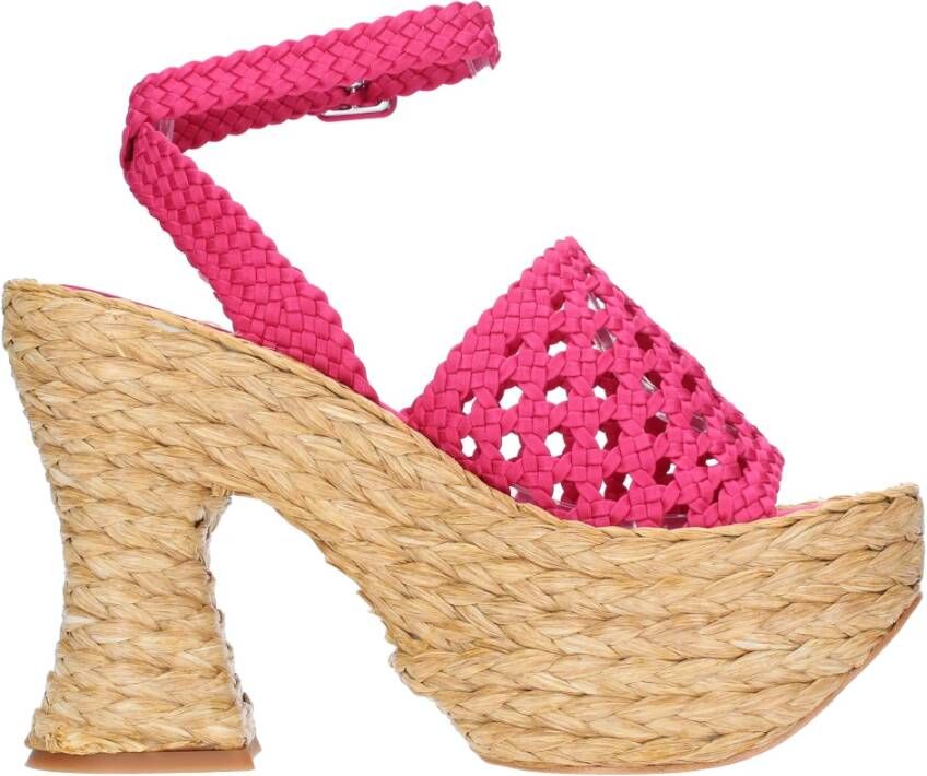 Paloma Barceló Sandalen Fuchsia