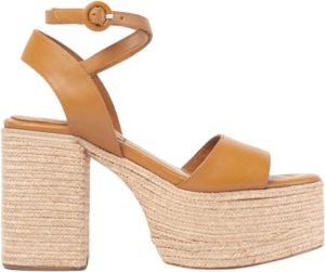 Paloma Barceló Sandalen met hoge hakken Bruin Dames