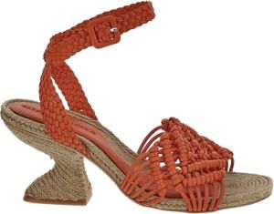 Paloma Barceló Sandalen met hoge hakken Oranje Dames