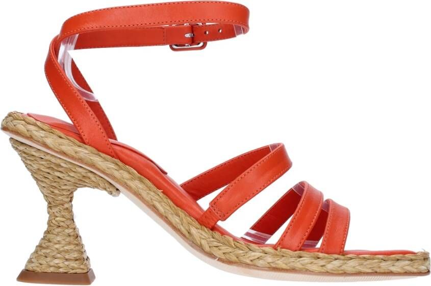 Paloma Barceló Sandalen Rood