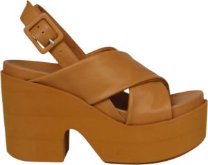 Paloma Barceló Sandals Geel Dames