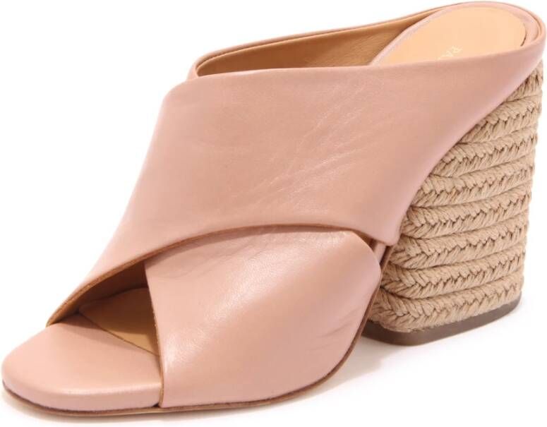Paloma Barceló Venus Napa Taupe Leren Sandaal