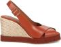 Paloma Barceló Wanda Calidis Terracota Leren Sandalen - Thumbnail 1