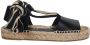 Paloma Barceló Zwarte Leren Sandalen Aintza - Thumbnail 1