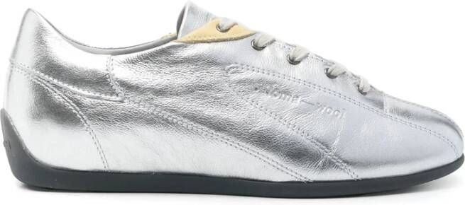 Paloma Wool Zilveren Veterschoenen met Platte Zool
