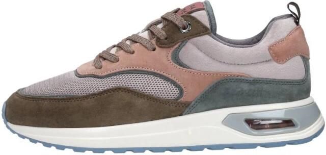 Palpa Beige Paarse Platform Sneakers Multicolor Dames - Foto 5