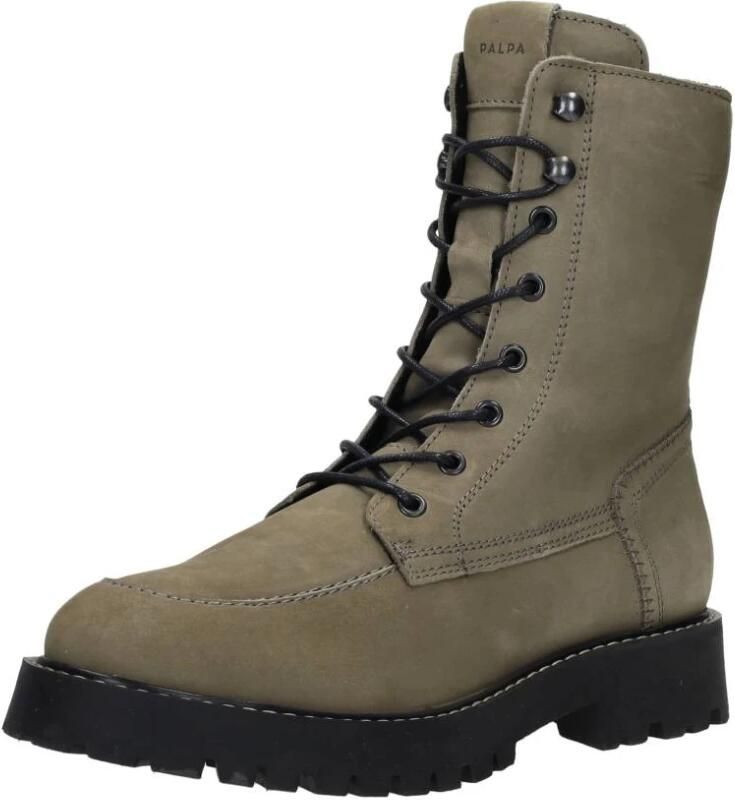 Palpa Veterschoenen Hoog Veterschoenen Hoog groen - Foto 4