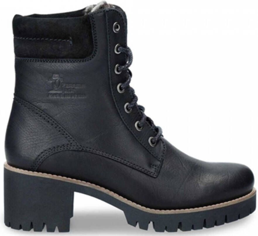 Panama Jack PHOEBE~B17~~~~~~~~~~~~~~~~~~~~ Hoge sneakers Veterlaarzen Dames veterschoenen Dames sneakersHalf-hoge schoenen Zwart - Foto 10
