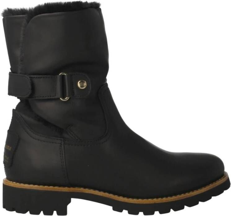 Panama Jack Felia Trav B3 Enkellaarsjes zwart Leer Dames - Foto 2